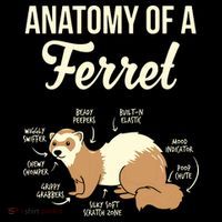 Ferret Anatomy Backpack thumb 2