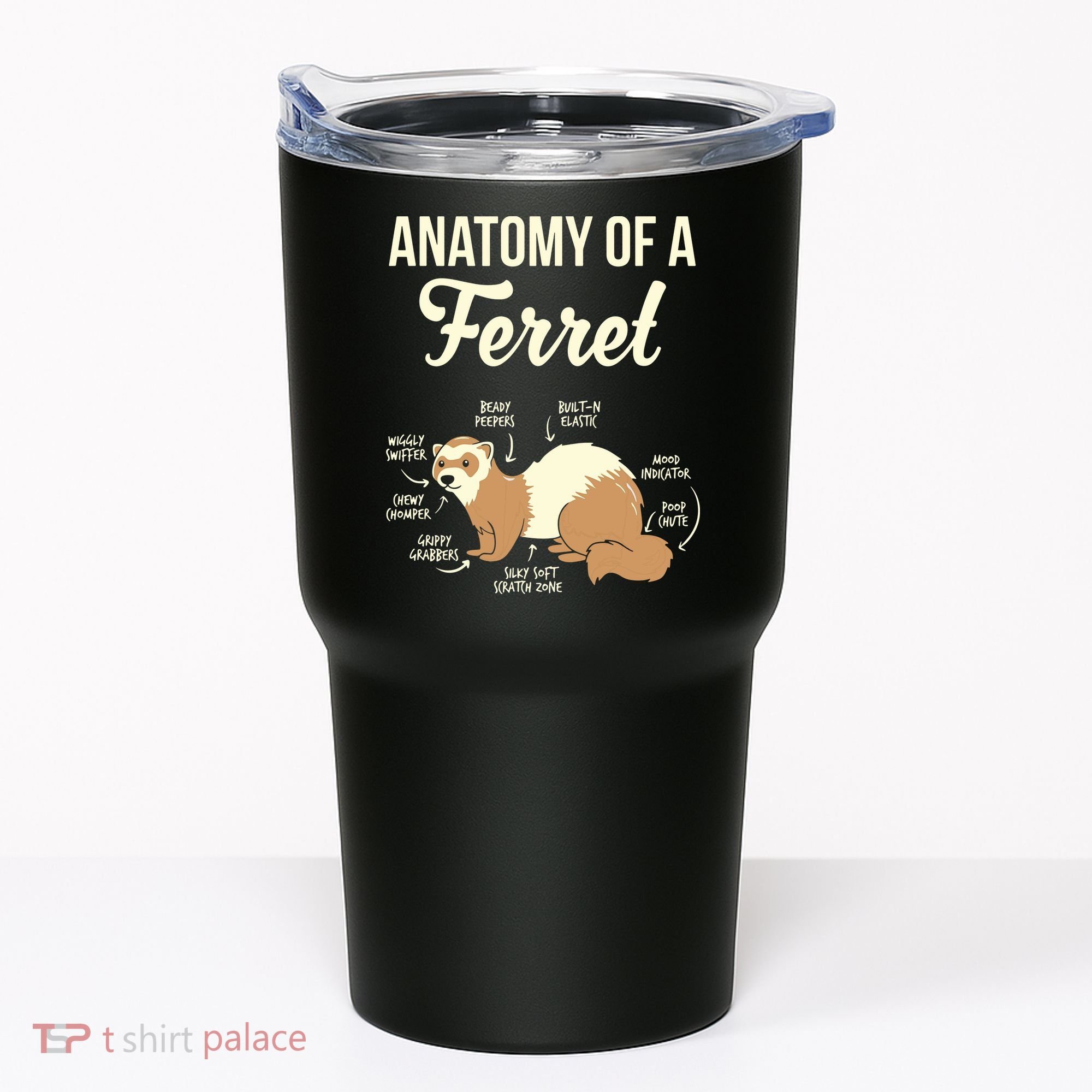 Ferret Anatomy Tumbler
