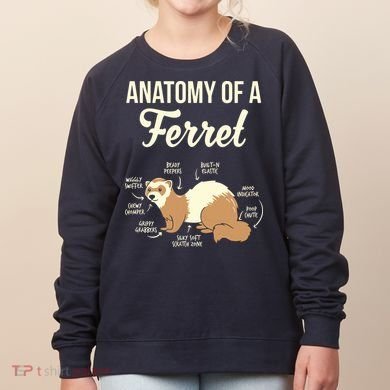 Ferret Anatomy Women's Sweatshirt