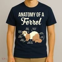Ferret Anatomy T-Shirt thumb 3