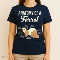 Ferret Anatomy T-Shirt thumb 4