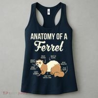 Ferret Anatomy Women's Tank Top thumb 3