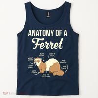 Ferret Anatomy Tank Top thumb 2
