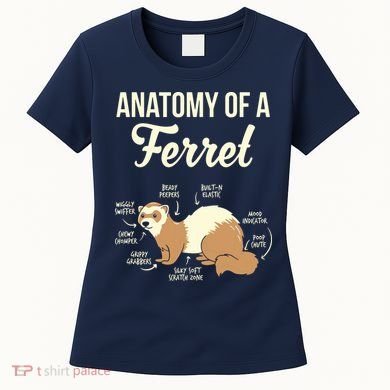 Ferret Anatomy Women's T-Shirt