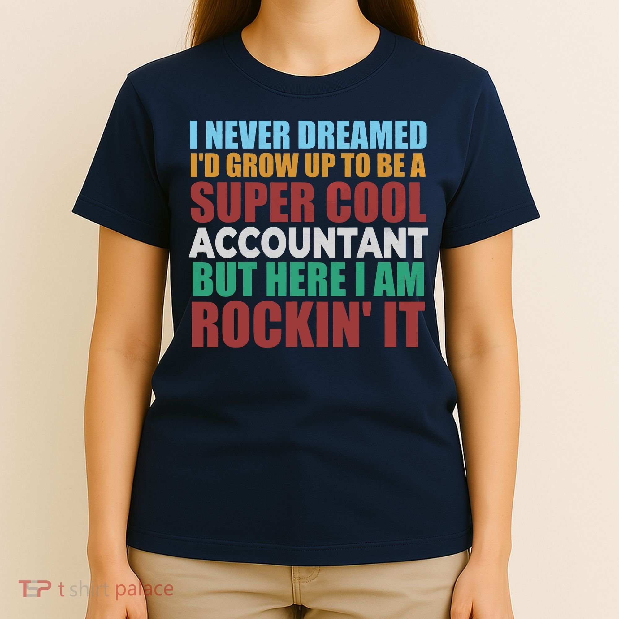 Funny Accountant Gift Accounting Major Bookkeeper CPA Retro T-Shirt