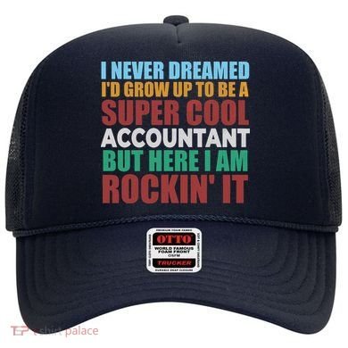 Funny Accountant Gift Accounting Major Bookkeeper CPA Retro Hat