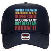 Funny Accountant Gift Accounting Major Bookkeeper CPA Retro Hat thumb 0