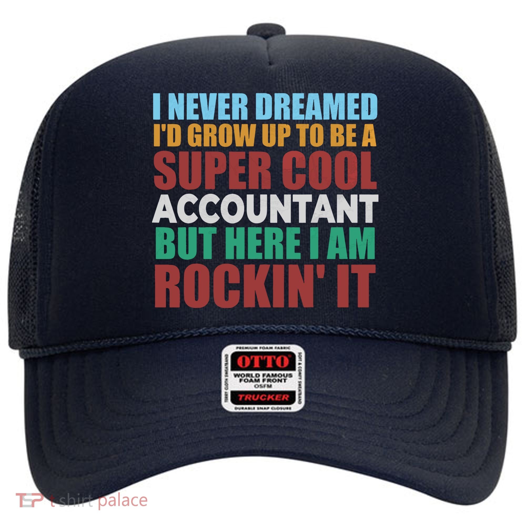 Funny Accountant Gift Accounting Major Bookkeeper CPA Retro Hat