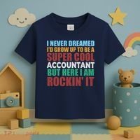 Funny Accountant Gift Accounting Major Bookkeeper CPA Retro Toddler T-Shirt thumb 3