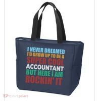 Funny Accountant Gift Accounting Major Bookkeeper CPA Retro Tote Bag thumb 3