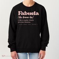 Fabuela Abuela Grandma Fabuela Definition Women's Sweatshirt thumb 0
