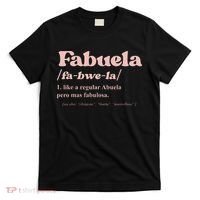 Fabuela Abuela Grandma Fabuela Definition T-Shirt thumb 0