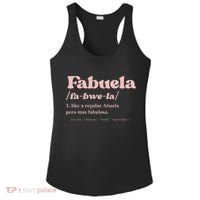 Fabuela Abuela Grandma Fabuela Definition Ladies PosiCharge Competitor Racerback Tank thumb 0