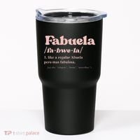 Fabuela Abuela Grandma Fabuela Definition Tumbler thumb 0