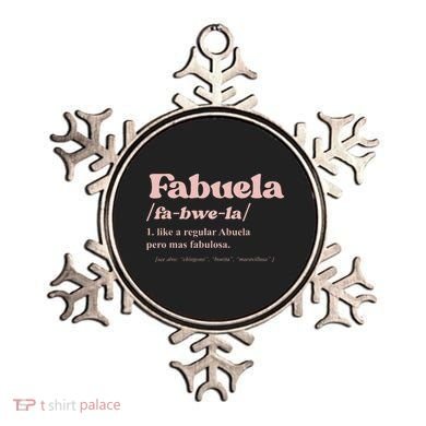 Fabuela Abuela Grandma Fabuela Definition Ornament