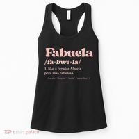 Fabuela Abuela Grandma Fabuela Definition Women's Tank Top thumb 0