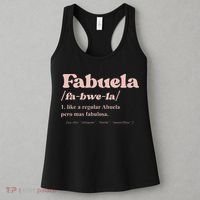 Fabuela Abuela Grandma Fabuela Definition Women's Tank Top thumb 3