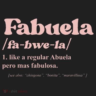 Fabuela Abuela Grandma Fabuela Definition Hat