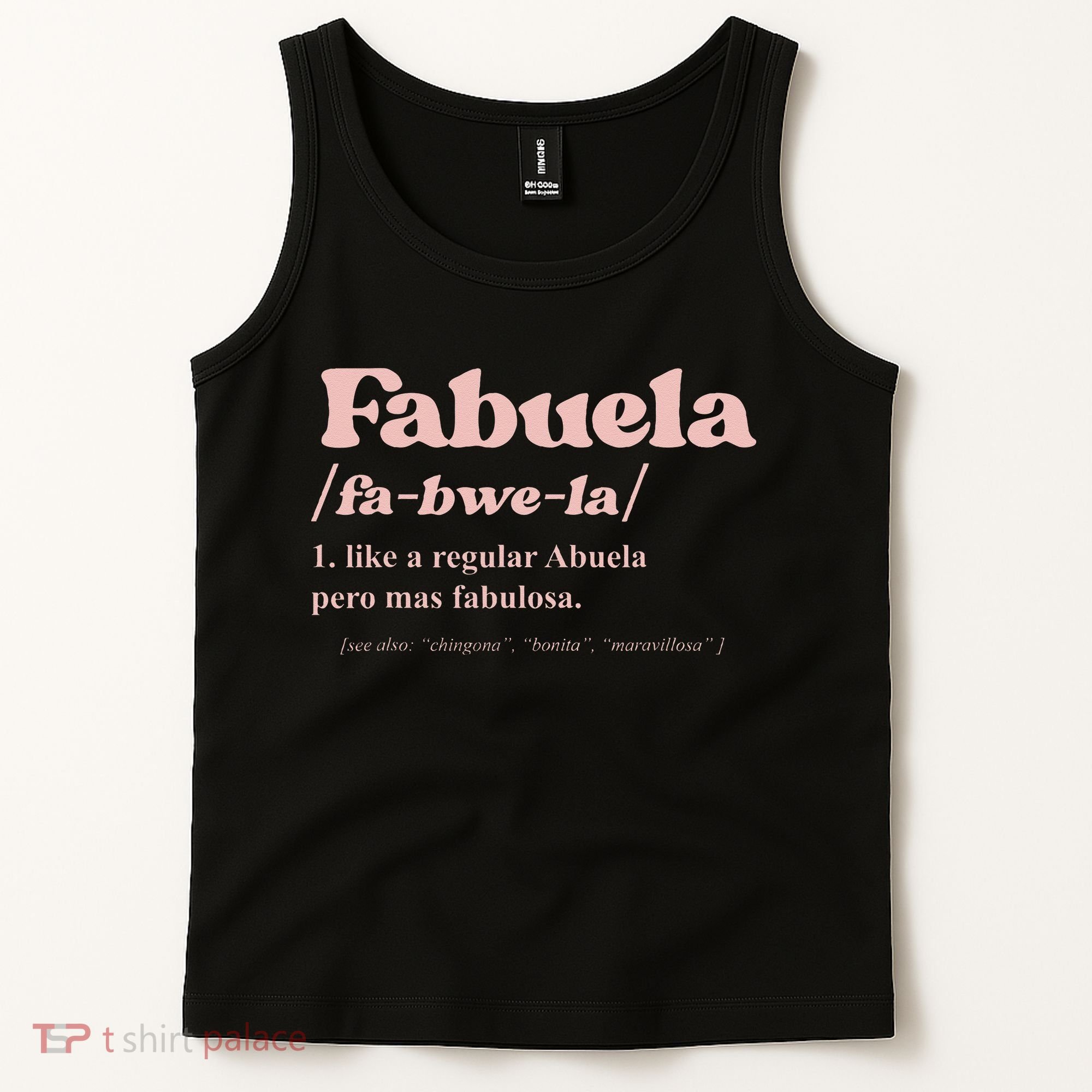 Fabuela Abuela Grandma Fabuela Definition Tank Top