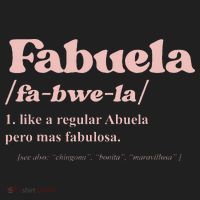 Fabuela Abuela Grandma Fabuela Definition Zone Performance Long-Sleeve T-Shirt thumb 2
