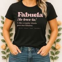 Fabuela Abuela Grandma Fabuela Definition Women's T-Shirt thumb 2