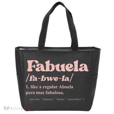Fabuela Abuela Grandma Fabuela Definition Tote Bag