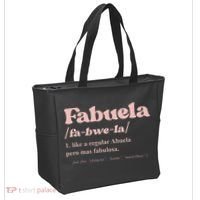 Fabuela Abuela Grandma Fabuela Definition Tote Bag thumb 2