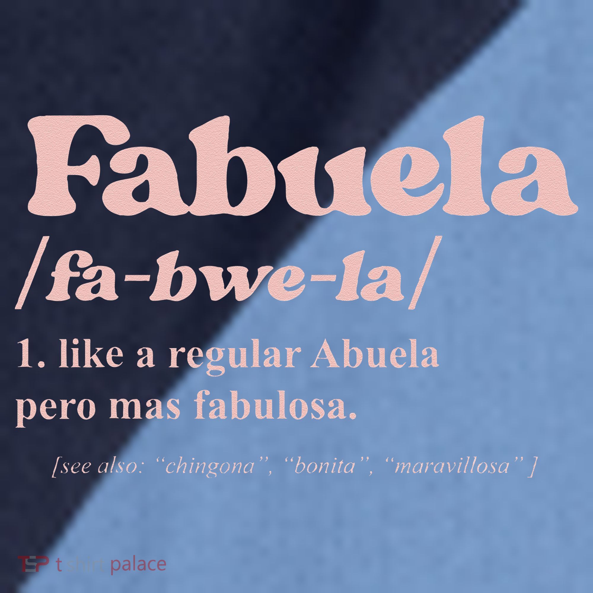 Fabuela Abuela Grandma Fabuela Definition Raglan Baseball Sleeve Shirt