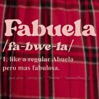 Fabuela Abuela Grandma Fabuela Definition Women's Flannel Plaid Pajama Pants thumb 2