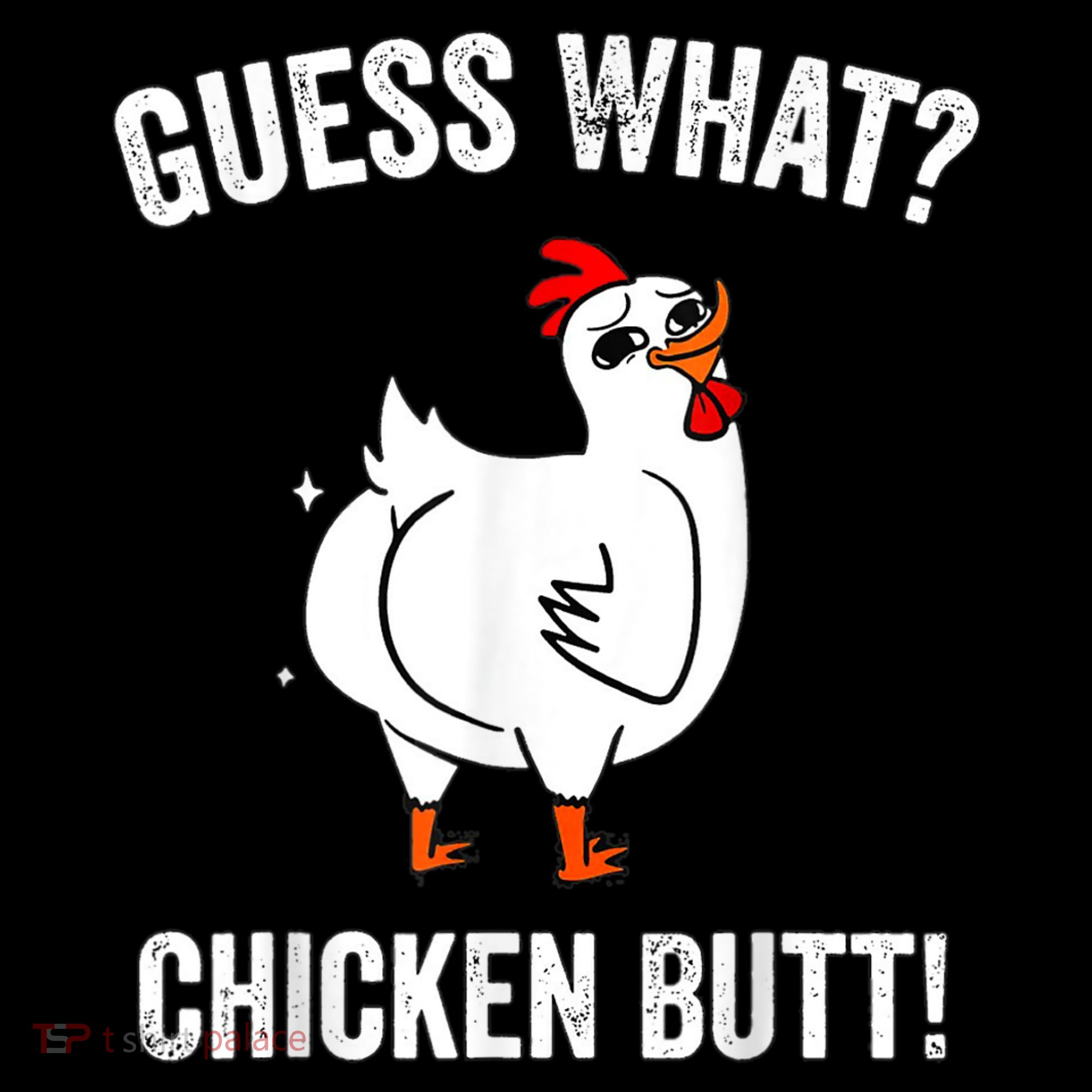 Funny Animal Guess What Chicken Butt Cute Chickens Buffs Coffee Mug