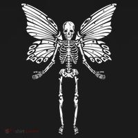 Fairycore Aesthetic Gothic Butterfly Skeleton Fairy Grunge Women's Hoodie thumb 2