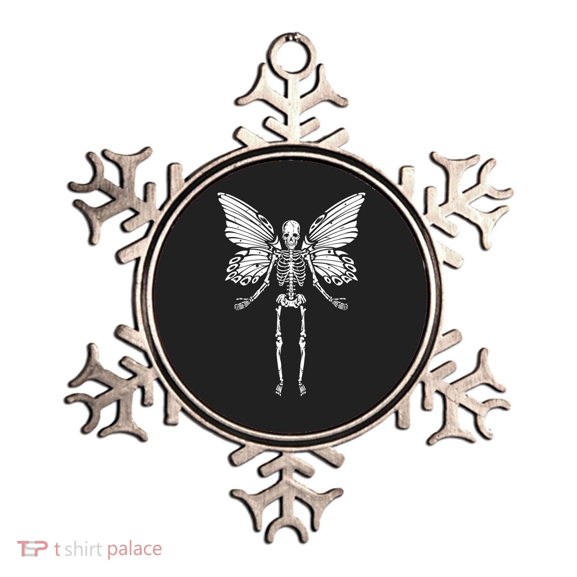 Fairycore Aesthetic Gothic Butterfly Skeleton Fairy Grunge Ornament