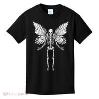 Fairycore Aesthetic Gothic Butterfly Skeleton Fairy Grunge Kids T-Shirt thumb 0