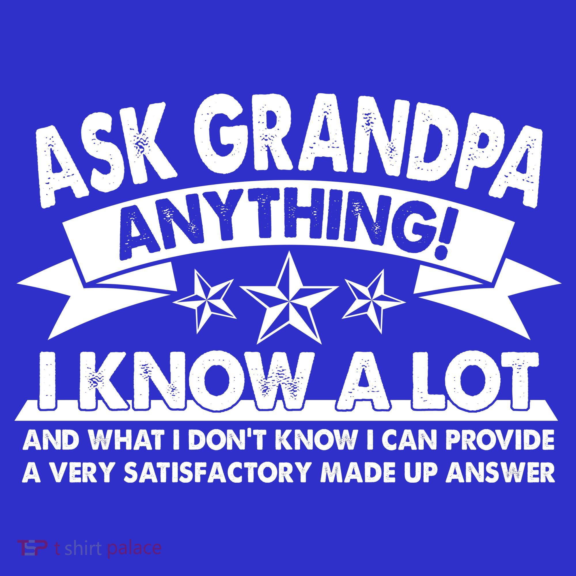 Funny Ask Grandpa Anything I Know A Lot Mousepad