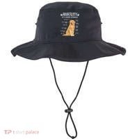 Funny Anatomy Golden Retriever Dog Lover Bucket Hat thumb 0