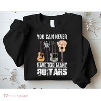 Funny Acoustic Guitarist Musical Instrut Electric Guitar Gift Sweatshirt thumb 2