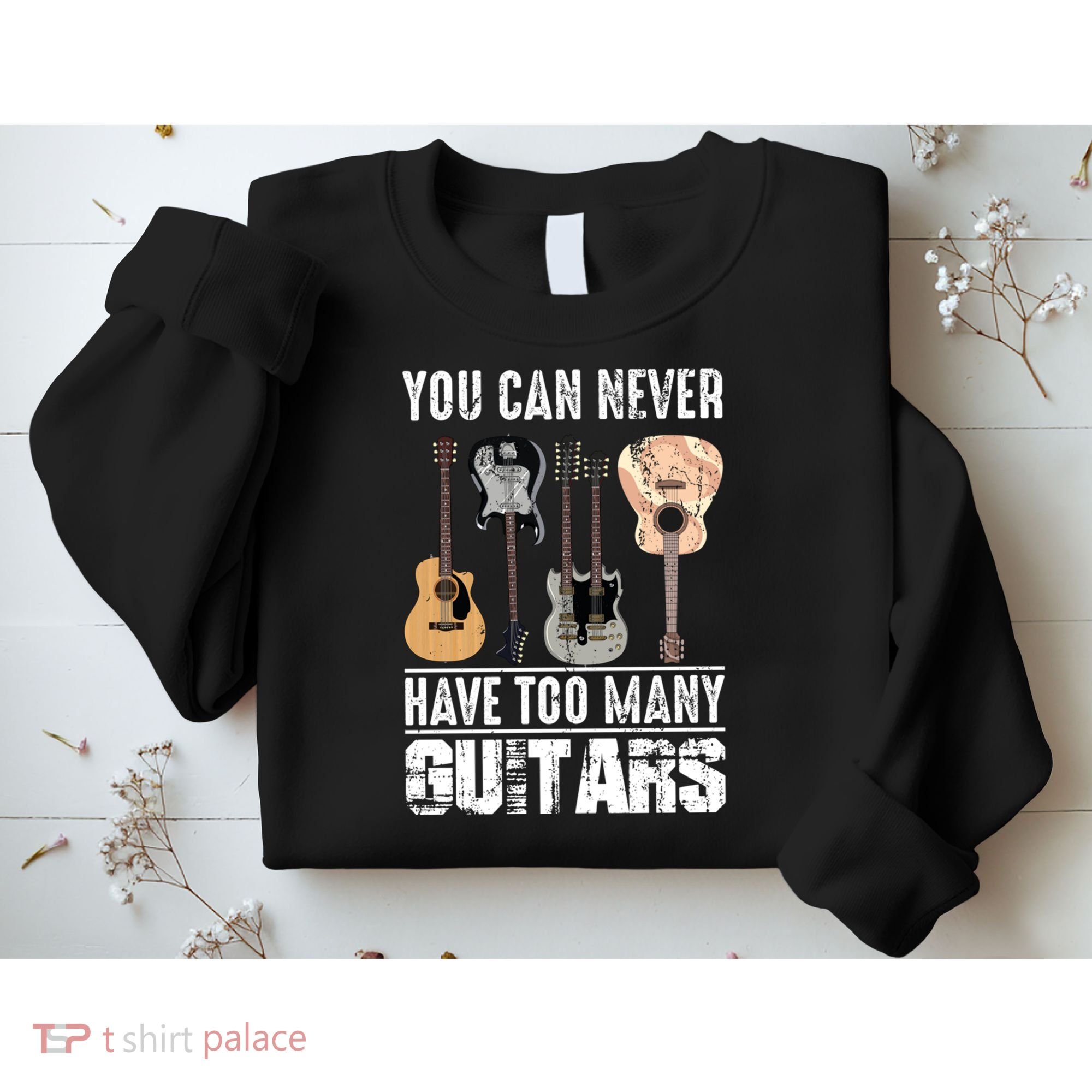 Funny Acoustic Guitarist Musical Instrut Electric Guitar Gift Sweatshirt
