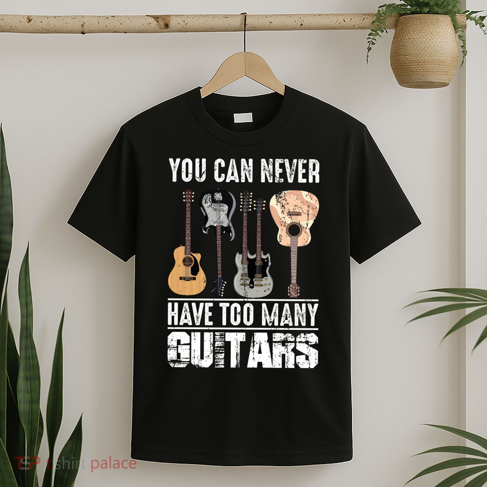 Funny Acoustic Guitarist Musical Instrut Electric Guitar Gift T-Shirt