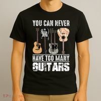 Funny Acoustic Guitarist Musical Instrut Electric Guitar Gift T-Shirt thumb 3