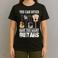 Funny Acoustic Guitarist Musical Instrut Electric Guitar Gift T-Shirt thumb 4