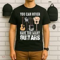 Funny Acoustic Guitarist Musical Instrut Electric Guitar Gift T-Shirt thumb 6