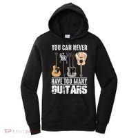 Funny Acoustic Guitarist Musical Instrut Electric Guitar Gift Women's Hoodie thumb 0