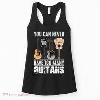 Funny Acoustic Guitarist Musical Instrut Electric Guitar Gift Women's Tank Top thumb 0