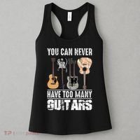 Funny Acoustic Guitarist Musical Instrut Electric Guitar Gift Women's Tank Top thumb 3