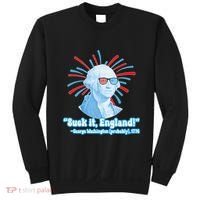 Funny American Gift Suck It England George Washington Sweatshirt thumb 0