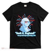 Funny American Gift Suck It England George Washington T-Shirt thumb 0