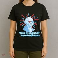 Funny American Gift Suck It England George Washington T-Shirt thumb 4