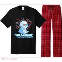 Funny American Gift Suck It England George Washington Pajama Set thumb 0
