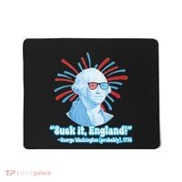 Funny American Gift Suck It England George Washington Mousepad thumb 0