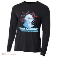 Funny American Gift Suck It England George Washington Cooling Performance Long Sleeve Crew thumb 0